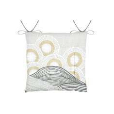 Perna De Scaun Yuki 38x38cm, Culoare Natural, 100% Bumbac