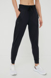 Cumpara ieftin Under Armour pantaloni de antrenament 1369385 femei, culoarea negru, neted