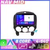 Navigatie Mazda 2 2007 2013 EDOTEC-LITE Android radio gps internet Octa core 4 64 Carplay CarStore Technology
