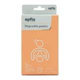 Chiloti de unica folosinta din bumbac, Marimea L, 5 bucati, Apfia Care