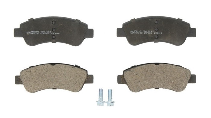 Set placute frana,frana disc PEUGEOT 307 (3A/C) (2000 - 2016) KRIEGER 0950006561