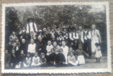 Grup de copii cu tarani din Ardeal// Criseni, Odorheiu, 1938, Romania 1900 - 1950, Portrete