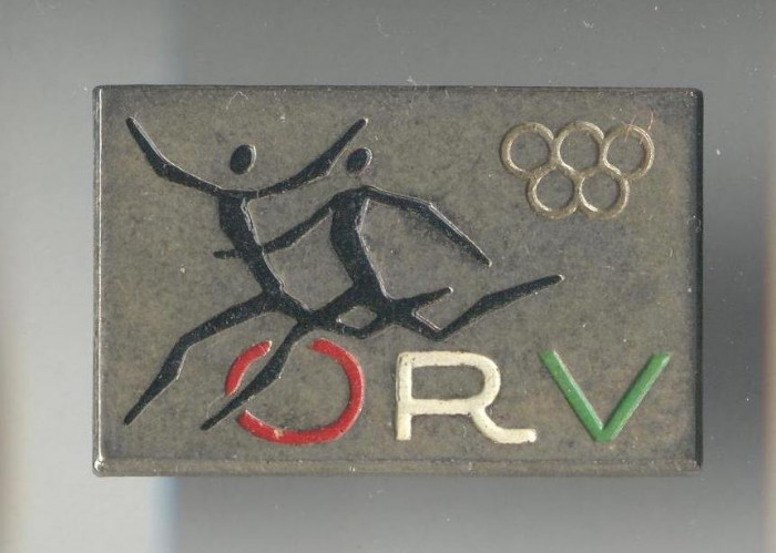 Insigna Olimpica Olimpiada - COMITETUL OLIMPIC - CERCURI OLIMPICE - O.R.V