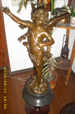 statueta bronz-cupidon foto