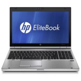 Laptop HP EliteBook 8560P Refurbished, I5-2520M, 8 GB RAM, 320 GB HDD, Ecran 15.6", DVD/RW, Tastatura US/UK, Stare Acceptabila