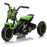 Tricicleta cu pedale pentru copii G301 Kidscare, culoare verde, pentru 3-6 ani
