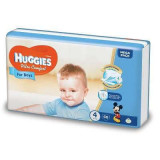 Scutece Ultra Comfort Boy Nr. 4, 8-14 kg, 66 bucati, Huggies