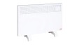 Convector electric iVigo EPK 1000W, termostat reglabil, protectie IP24, montare perete/podea, alb