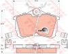 Set placute frana,frana disc HONDA ACCORD VI Hatchback (CH) (1999 - 2002) TRW GDB3190