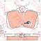 Set placute frana,frana disc HONDA ACCORD VI Hatchback (CH) (1999 - 2002) TRW GDB3190