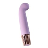Vibrator Crushious Mellow Gee Mini, 10 Moduri Vibratii, Silicon+ABS, USB, Lila, 13,5 cm