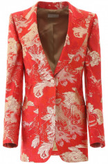 Sacou dama Dries van Noten, Dries van noten jacquard brocade blazer BAILEY 9356 352 Multicolor foto