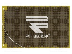 Placă universală prototip două feţe 100x160mm ROTH ELEKTRONIK GMBH