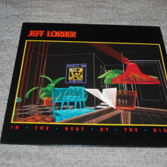 VINYL - JEFF LORBER IN THE HEAT OF THE NIGHT LP ARISTA ARI90100 - LP