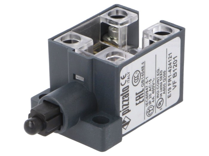 Limitator cursă NO ax plastic 10A