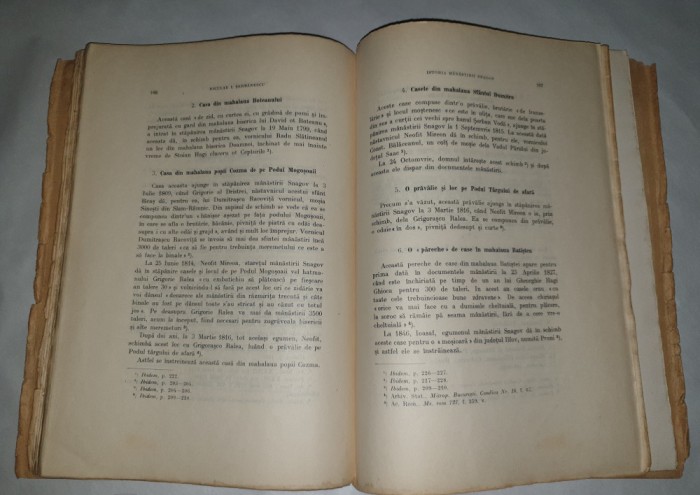 ISTORIA MANASTIRII SNAGOV de NICULAE I. SERBANESCU 1944
