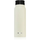 Ringo MagSafe&reg; Water Bottle sticlă termos cu suport pentru telefon culoare Ivory 710 ml