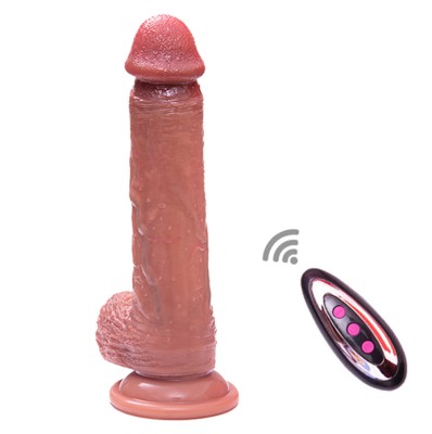 Vibrator LoveS Thin Flesh 22cm foto