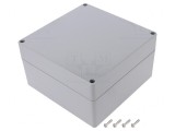 Carcasă Universală ABS Gri &Icirc;nchis 160x160x90mm IP67