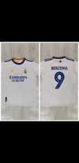 TRICOU BENZEMA REAL MADRID SEZON 2021-2022 MARIMI XS-XXL foto