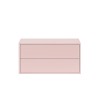 Boxie 2 fi&oacute;kos fali szekr&eacute;ny 40x80x37 cm pink