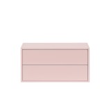 Boxie 2 fi&oacute;kos fali szekr&eacute;ny 40x80x37 cm pink