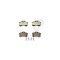 Placute frana CITROEN C2 JM ATE 13047028232