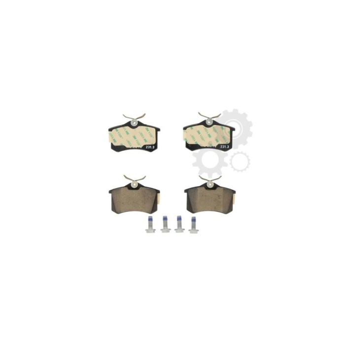 Placute frana CITROEN C2 JM ATE 13047028232