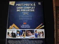 MATEMATICA-GHID COMPLET DE PREGATIRE PENTRU EVALUAREA NATIONALA/2018-CLS-VIII- foto