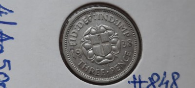ANGLIA 6 PENCE 1938 foto