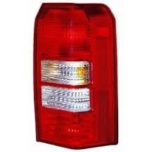 Stop spate lampa Jeep Patriot (Pk), 01.2007-2008, spate,omologare SAE, cu suport bec, tip USA, 3 gauri, 5116238AB; 5116238AC, Dreapta foto
