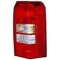 Stop spate lampa Jeep Patriot (Pk), 01.2007-2008, spate,omologare SAE, cu suport bec, tip USA, 3 gauri, 5116238AB; 5116238AC, Dreapta