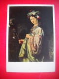 HOPCT 23874 FLORA -REMBRANDT- 1606-1669 - RUSIA --MUZEE - CP PICTURA --NECIRCULATAMUNTII