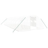Cumpara ieftin Sera cu cadru din otel, alb, 40 m&sup2;, 10x4x2 m