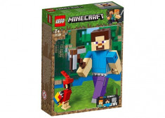 LEGO Minecraft - Minecraft Steve BigFig cu papagal 21148 foto