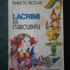 MARIETA NICOLAU - LACRIMI DE CURCUBEU (1985, ilustratii de Dana Schobel-Roman)
