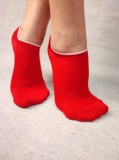 STK447-3 Sosete scurte din bumbac ultrasox model cu striatii