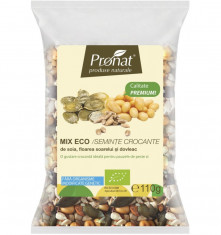 Mix seminte crocante bio, 110g Pronat foto