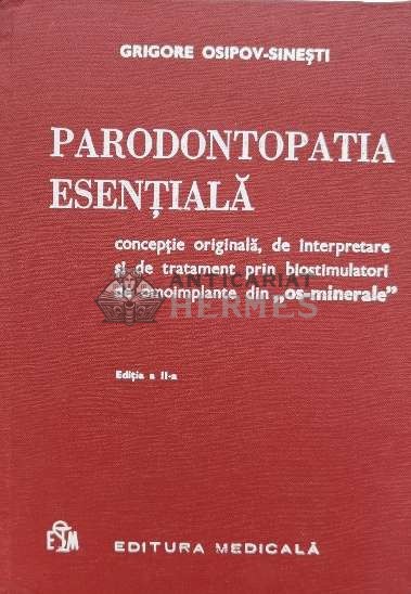 Parodontopatia esentiala - 1980 - Grigore Osipov Sinesti (R10)