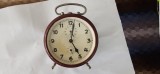 Ceas deșteptător vintage Junghans MECANIC ANII 60 , NU FUNCTIONEAZA .