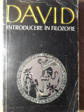 INTRODUCERE IN FILOZOFIE-DAVID