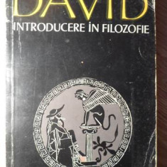 INTRODUCERE IN FILOZOFIE-DAVID