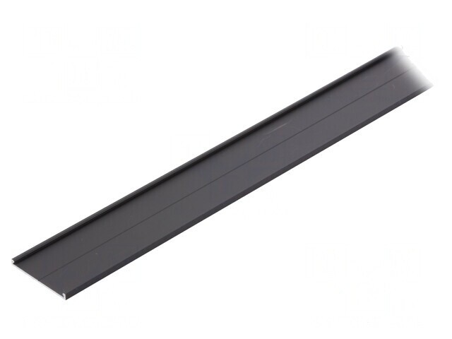 Carcasă de protecție neagră aluminiu anodat 2m VARIO30-09