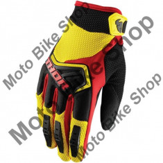 MBS Manusi motocross Thor S8 Spectrum, galben/negru/rosu, S, Cod Produs: 33304669PE foto