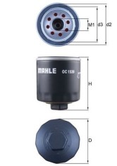 MAHLE OC 1539 Filtru ulei