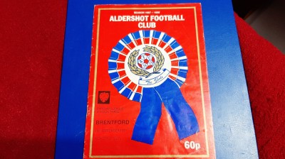 program FC Aldershot - Brentford foto