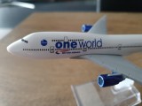 Macheta metalica de avion British Airways - One World Alliance | Decoratie frumoasa | Cadou perfect
