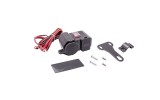 Priza moto USB, montaj pe ghidon Cod Produs: MX_NEW USBEXA003