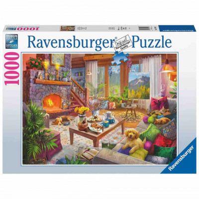 Puzzle Cabana Cozy, 1000 Piese foto