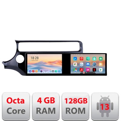 Navigatie Kia Rio Kit-504 Edotec 2 ecrane 8 core 4+128 21.6 inch Incell android Wifi 5Ghz gps internet CarStore Technology foto